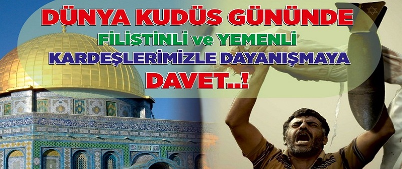 Bursa'dan Kudüs Gününe Davet