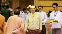 စီမံ/ဘ႑ာဝန္ႀကီးသစ္ ဦးစိုးဝင္း လႊတ္ေတာ္မွာ ကတိသစၥာျပဳ