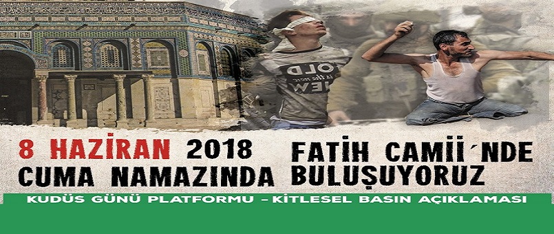 Özgür Kudüs İçin Yürüyoruz!