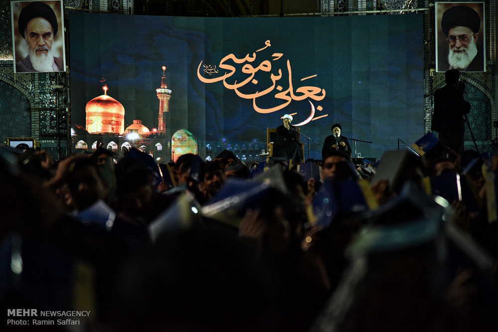 تصویری رپورٹ: مشہد مقدس میں شب قدر عقیدت کے ساتھ منائی گئی