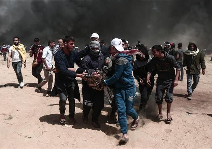 إصابة 8 فلسطينيين برصاص قوات الاحتلال خلال اقتحام مدينة نابلس