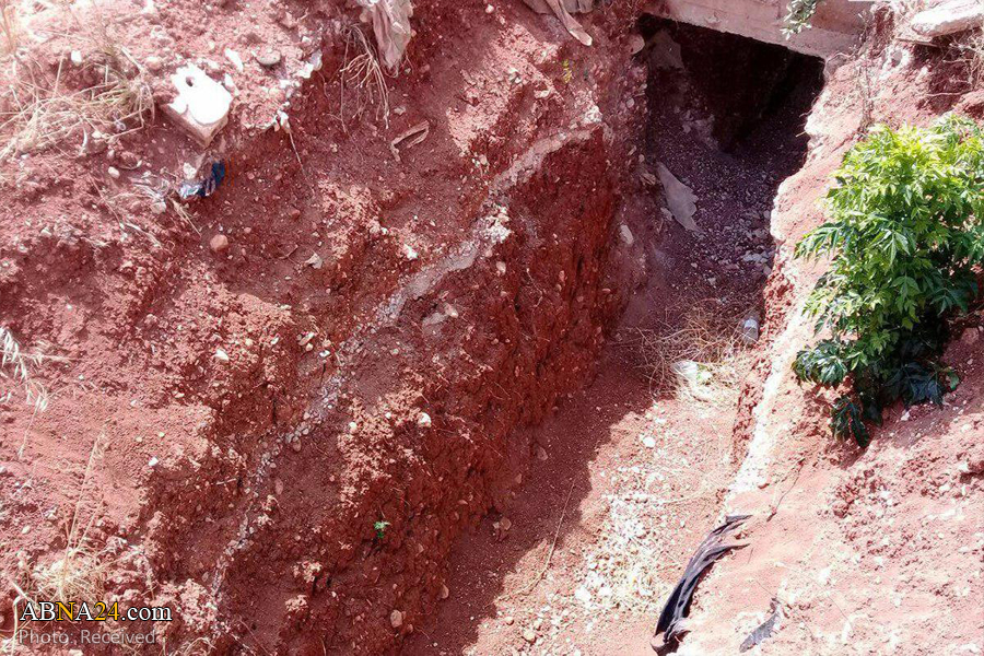  Syrian forces discover network of tunnels, trenches in Homs countryside / Pics