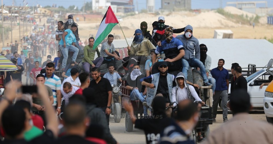 الاحتلال الاسرائيلي ينشر قوات كبيرة بعد استعدادت لانطلاق "مليونية القدس" في غزة