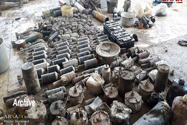 Syrian forces discover warehouse for IEDs, mortar launching pad in Homs countryside