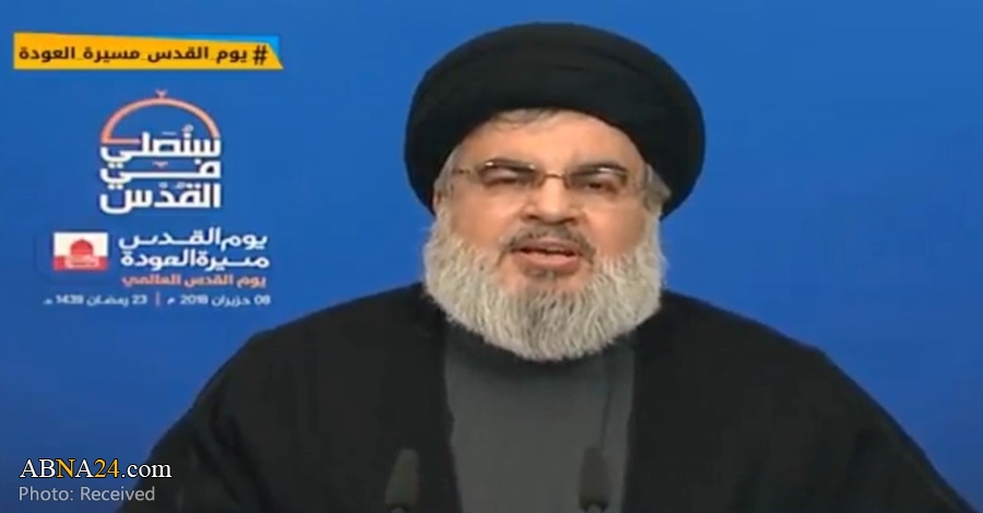 Sayyed Nasrallah applauds Bahrainis for their solidarity with Palestine