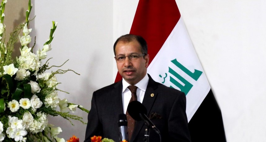 رئيس البرلمان يؤكد ان حرق صنادق الاقتراع فعل متعمد وجريمة ويدعوة الى اعادة الانتخابات