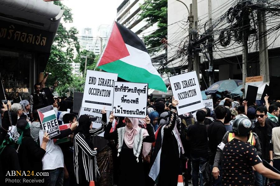 تقرير مصور/ مسيرات بيوم القدس العالمي في العاصمة التايلندية