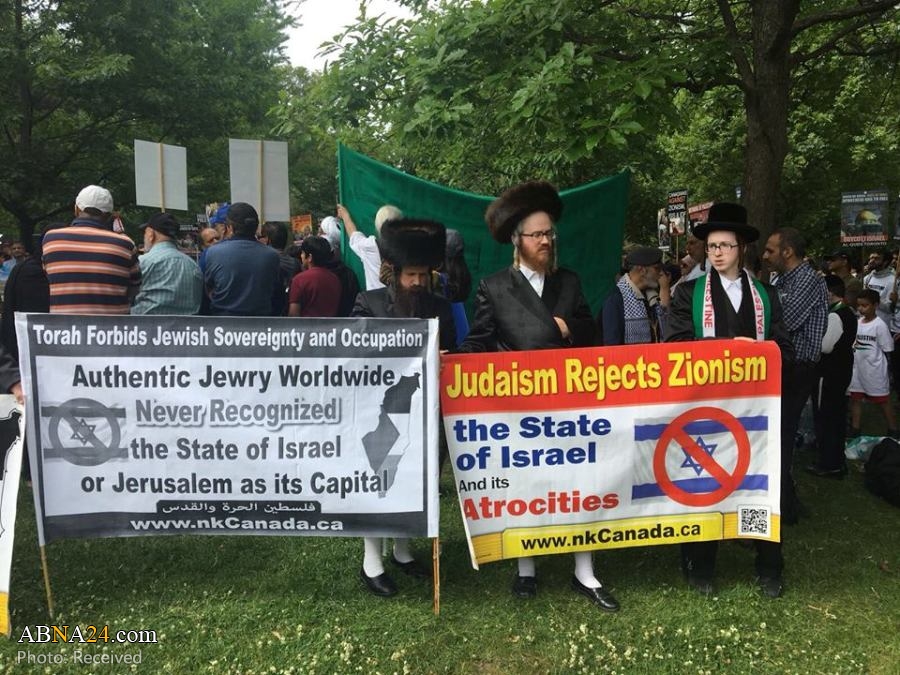 تصویری رپورٹ/ کینیڈا میں عالمی یوم القدس کی ریلی