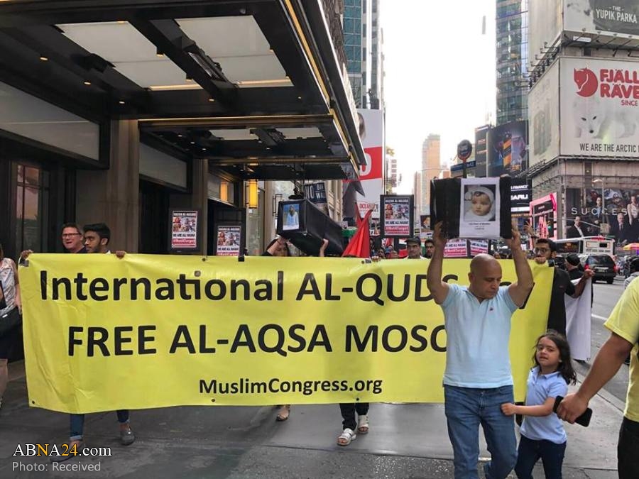 Photos: Quds Day 2018 demonstration held in Manhattan, New York