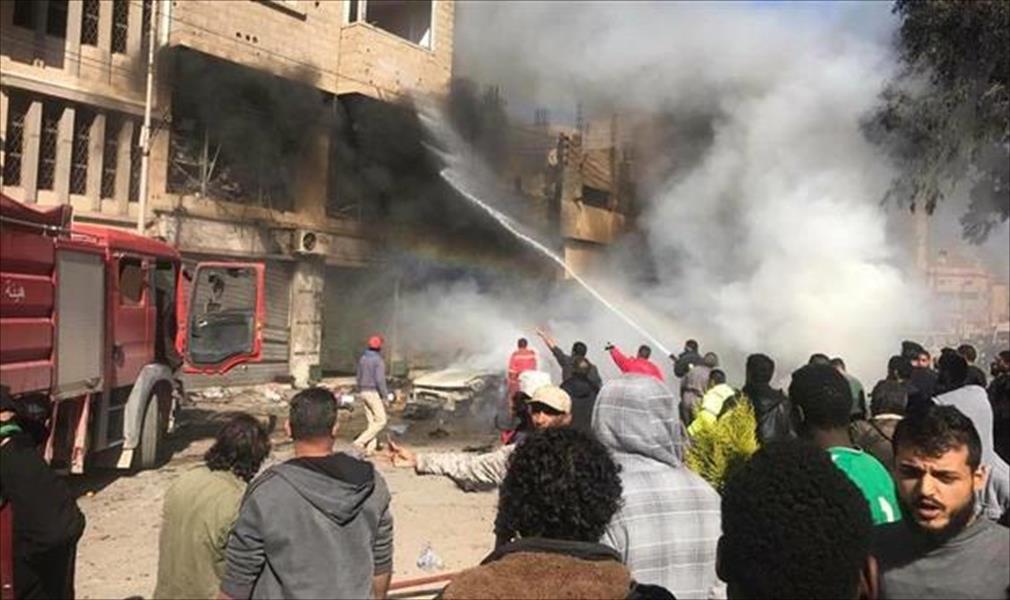 سقوط ضحايا مدنيين في "هجوم انتحاري" بمدينة درنة الليبية