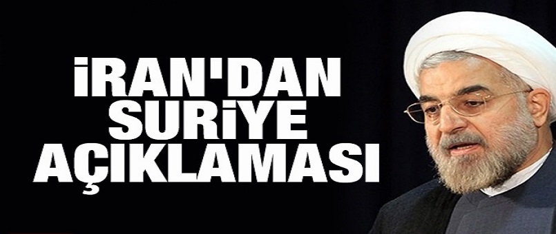 İran'dan Suriye açıklaması