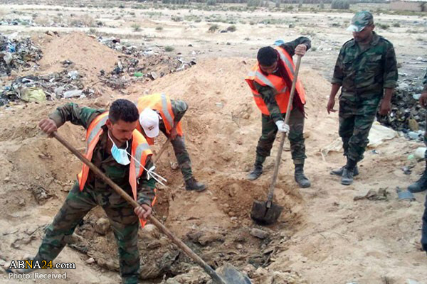 Mass grave of ISIS victims uncovered in Raqqa