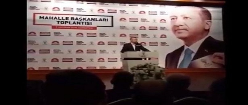 Erdoğan'ın basına kapalı toplantısından bir video daha