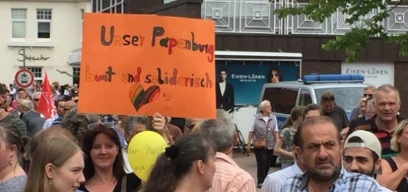 Nur 100 Teilnehmer bei AfD-Demo gegen Moschee-Bau