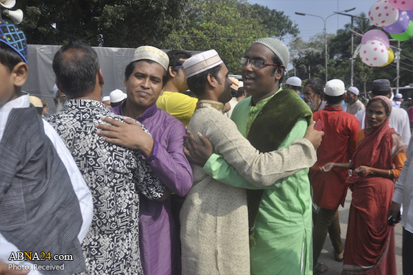 Bangladeshi Muslims celebrate Eid Al-Fitr prayer 
