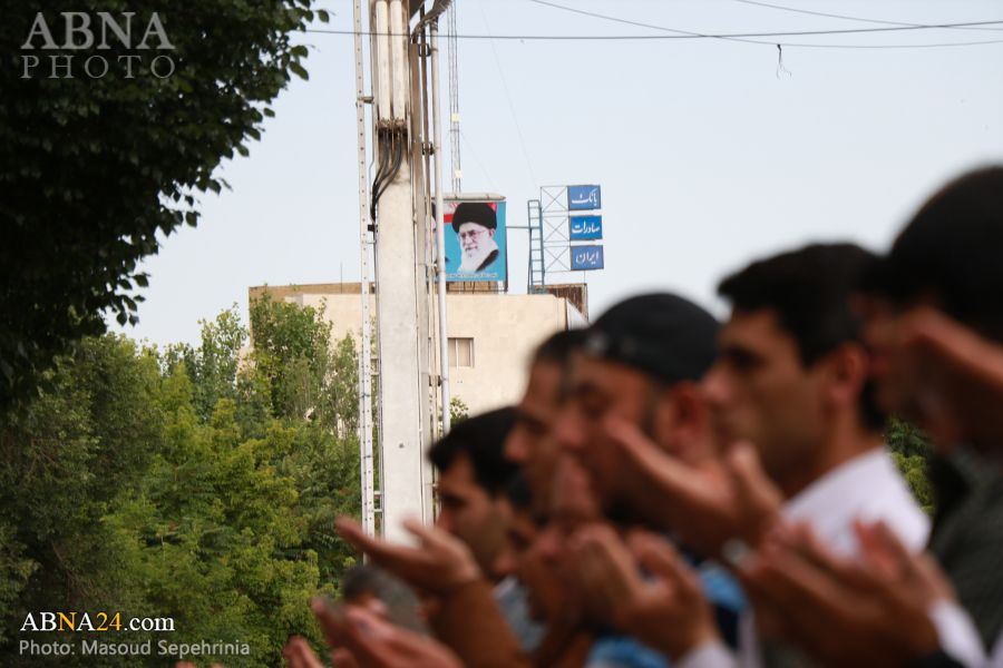 تقرير مصور/ إقامة صلاة العيد في مدينة تبريز