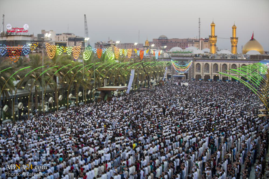 Photos: Eid Al-Fitr prayer held in Karbala, Iraq