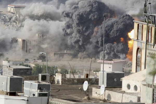 サウジアラビアの空爆で、多数のイエメン民間人死傷