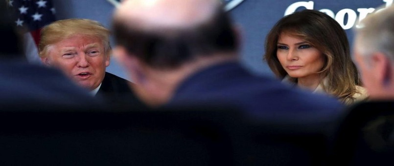 Trump’a bir darbe de eşinden geldi