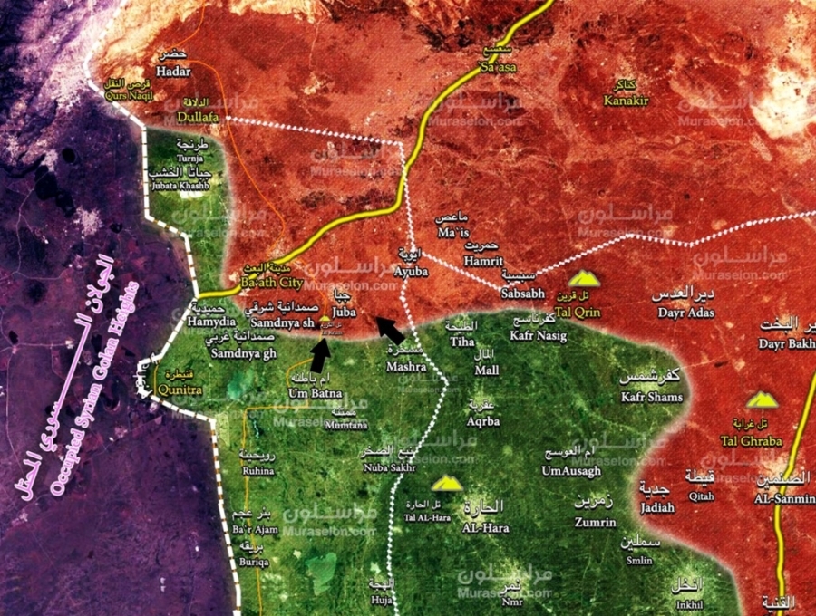 Syrian military foils militants infiltration attempt in northwest Daraa, dozens killed  / Map