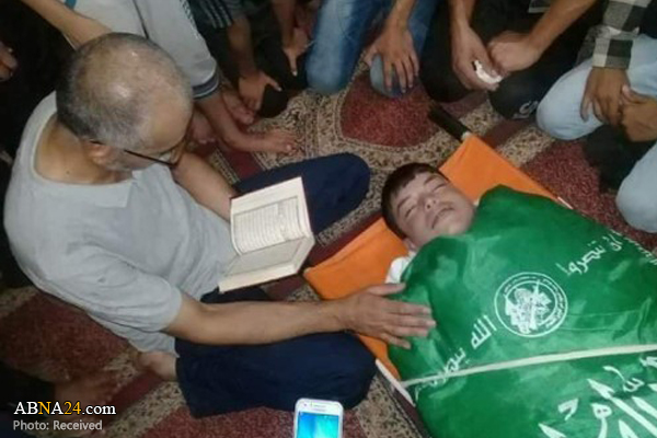 صہیونی فوج کی وحشیانہ جارحیتوں کا سلسلہ جاری، غزہ میں ایک اور فلسطینی بچے شہید + تصاویر