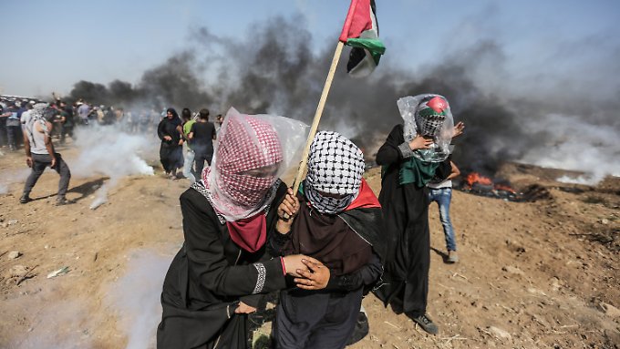 Protestwelle im Gazastreifen - Rotes Kreuz spricht von 13.000 Verletzten