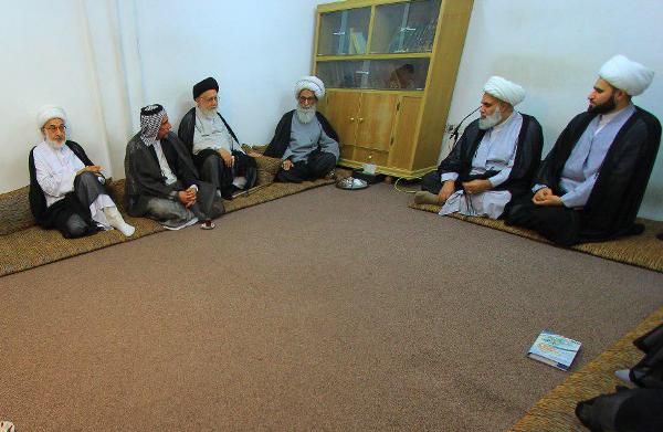المرجع النجفي يؤكد على مواجهة الفساد الإِداري والمالي والقضاء عليه 