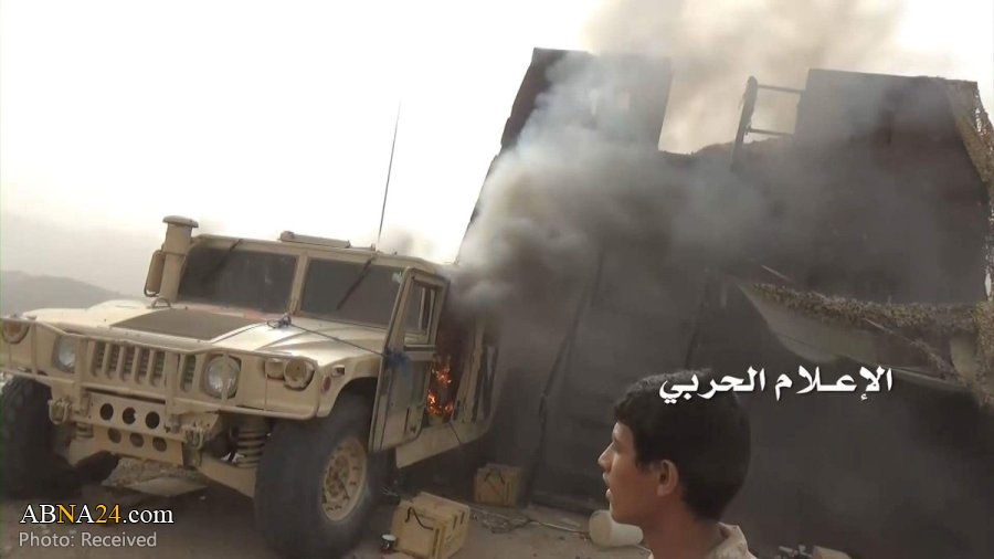 Yemen army destroys three military vehicles in western coast /  Video