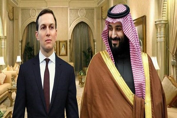 سعودی ولی عہد کی ریاض میں امریکی صدرٹرمپ کے داماد سے ملاقات