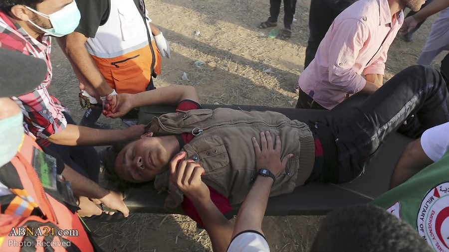 35 Palestinians injured by Israeli occupation forces in Gaza border