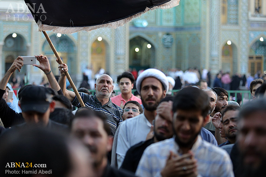 تقرير مصور/ موكب عزاء في قم المقدسة بمناسبة هدم قبور البقيع على يد الوهابية التكفيرية