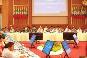 ျပည္ေထာင္စုၿငိမ္းခ်မ္းေရးေဆြးေႏြးမႈ ပူးတြဲေကာ္မတီ အစည္းအေ၀းဇြန္လ ၂၉ ရက္တြင္ က်င္းပမည္ ေကာ္မတီဥကၠ႒ ေဒၚေအာင္ဆန္းစုၾကည္ တက္ေရာက္ရန္