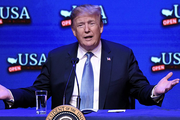 アメリカ大統領、国際的な合意への違反を誇る