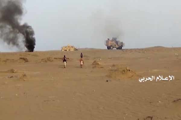 یمنی فورسز نے سعودی عرب کی 332 بکتر بند گاڑیوں کو تباہ کردیا