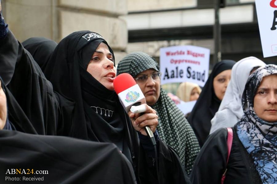 Photos: Protest in front of Saudi embassy in London against demolition of JANNAT UL BAQI 