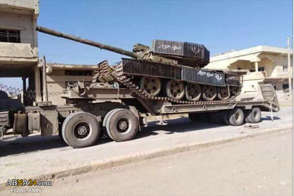 Syrian Army seizes 6 terrorist tanks in southwest Syria / Pics
