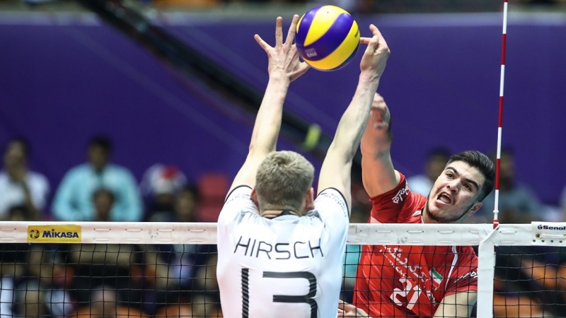 Irã vence Alemanha no vôlei