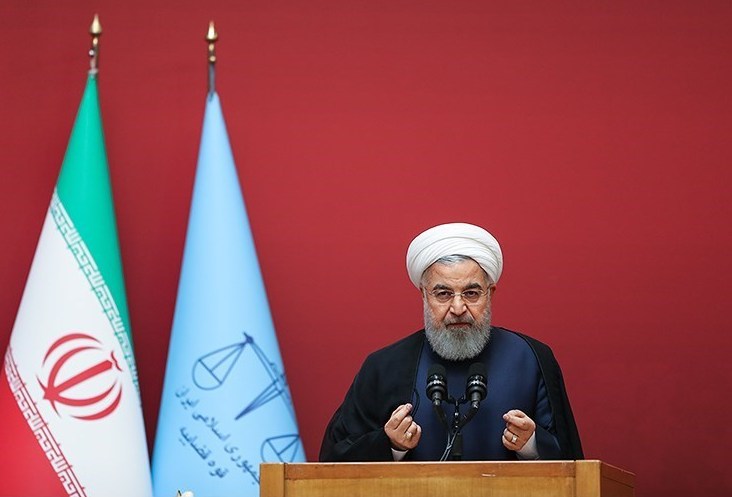 الرئيس روحاني: ايران ستخرج مرفوعة الرأس من الحرب التجارية الامريكية 