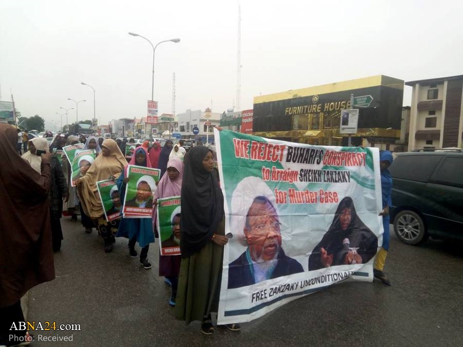 Photos: Free Zakzaky peaceful protest staged in Abuja on 26th June 2018 