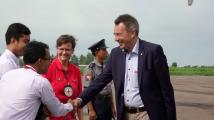 အျပည္ျပည္ဆိုင္ရာ ၾကက္ေျခနီေကာ္မတီ (ICRC) ဥကၠ႒ ရခိုင္လူမႈအဖြဲ႔စည္းမ်ားႏွင့္ ေတြ႔ဆုံ