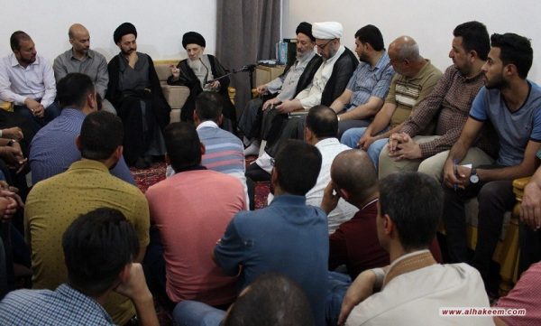 المرجع الحكيم: الدين الحـق مقدم على كل شيء لأنه النجاة من الهلكة الدائمة