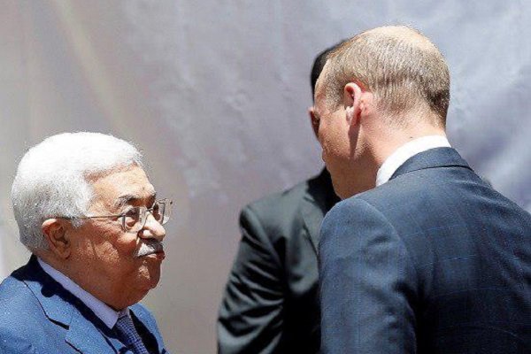 برطانوی شہزادے ولیم کی فلسطینی صدر سے ملاقات