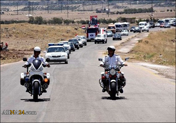 اعادة افتتاح طريق "حمص_مصياف" بعد توقف 7 سنوات