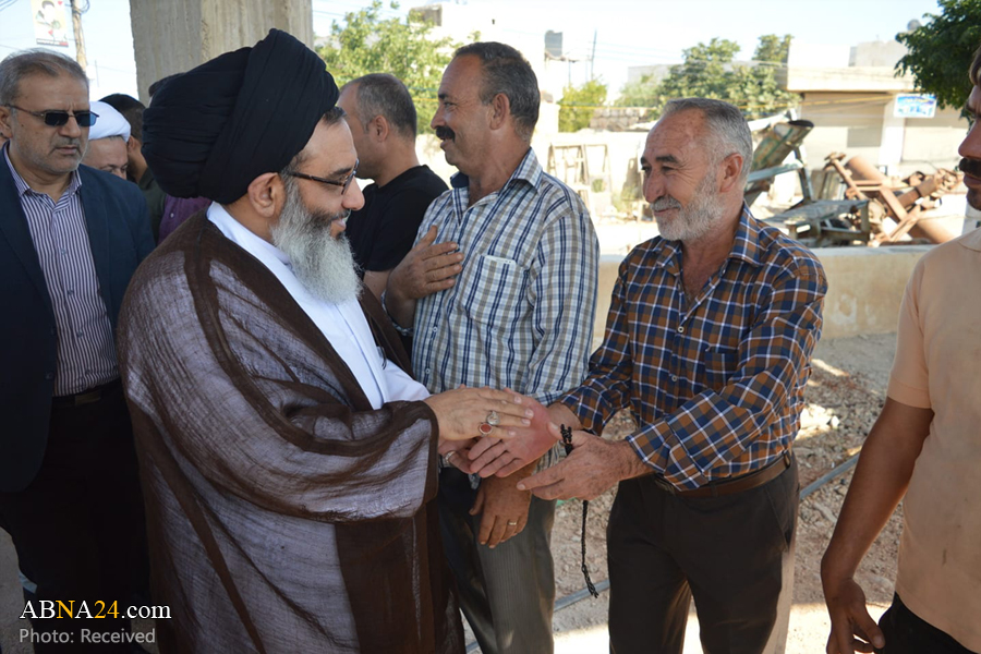 Photos: Representative of Iran's Supreme Leader visits Syrian Shiite cities of Nubl and Al-Zahraa