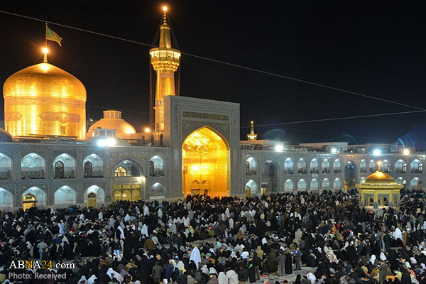 Swedish woman embraces Islam at Imam Reza (AS) Holy Shrine