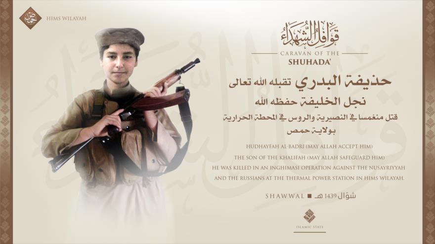 Hijo del Líder de Daesh Muere en Combate en Siria 