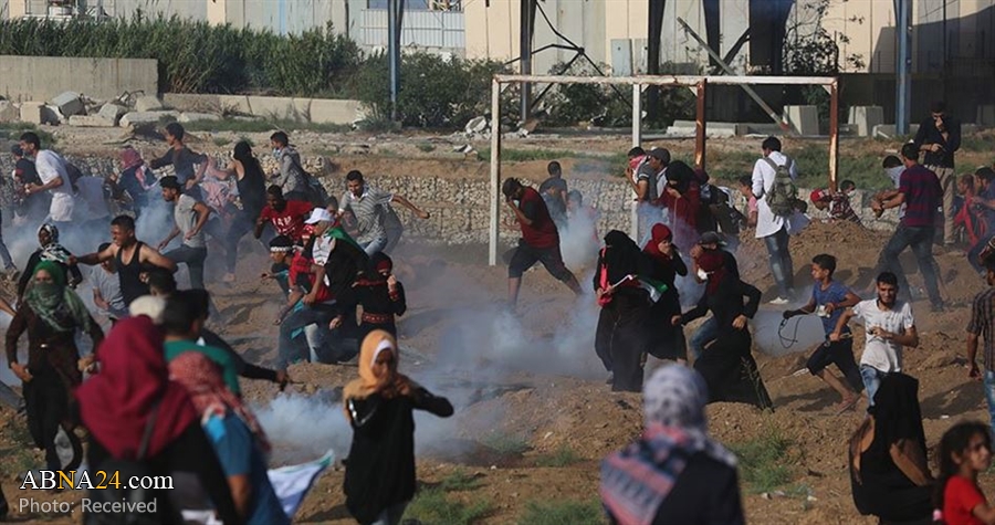 Israeli occupation forces attack women march in Gaza, 134 injured