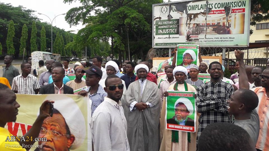 Photos: Mass Free Zakzaky Protest on 3rd of July in Capital of Nigeria