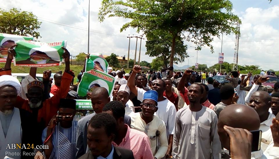 Photos: Free Zakzaky protest marked in Abuja on 4th of July 2018 