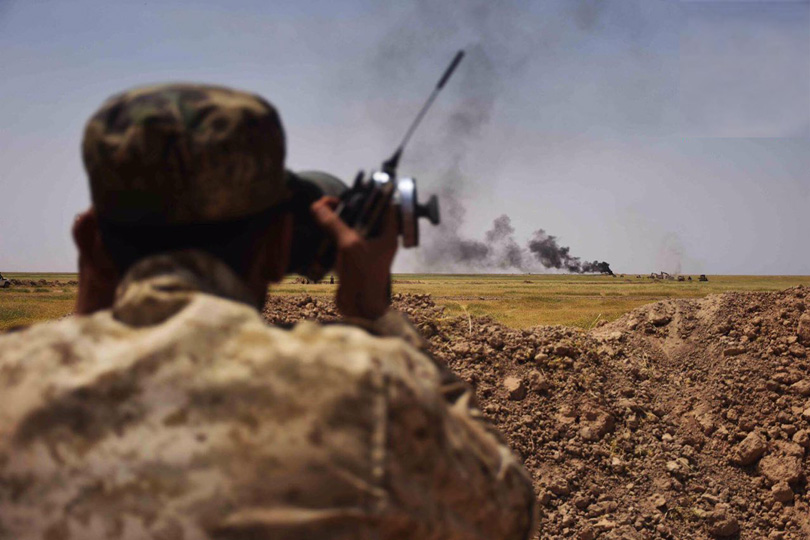 الحشد الشعبي ينفذ عملية "وقائية" في جبال حمرين